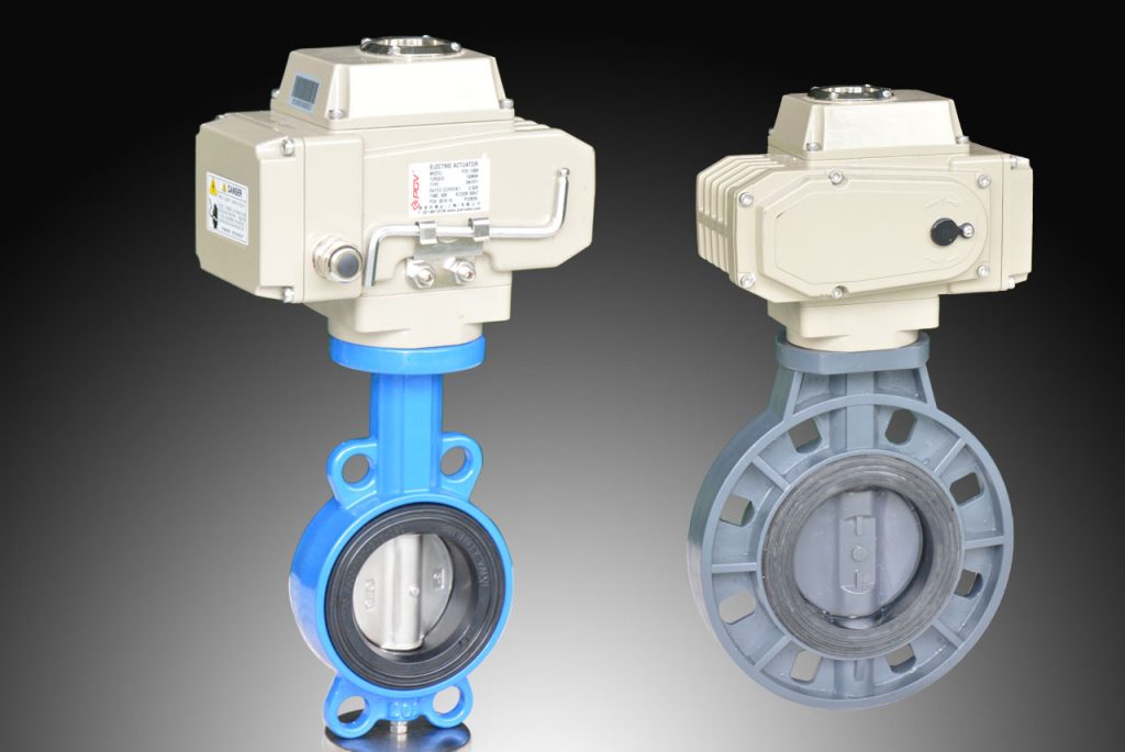 Electrical Actuated Butterfly Valve 1