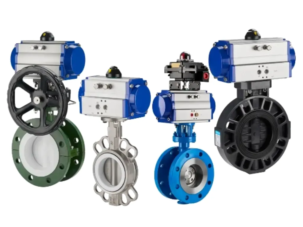 Pneumatic Butterfly Valve 3